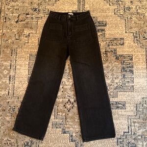 Amuse Society Black Flare & Wide Leg Jeans